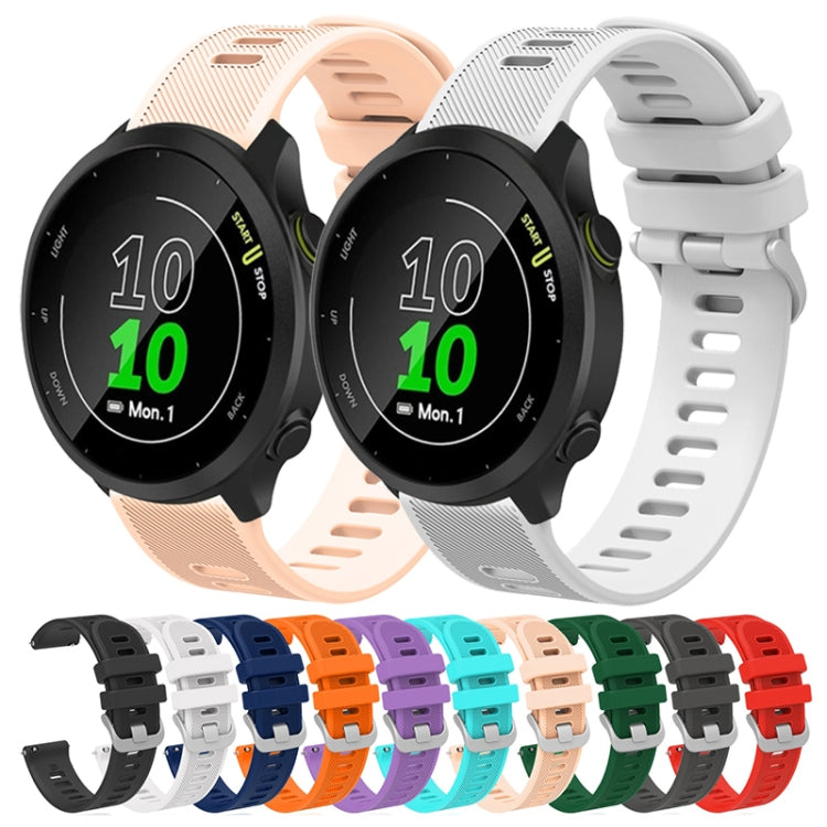 20mm Silicone Twill Watch Band, For Amazfit BIP