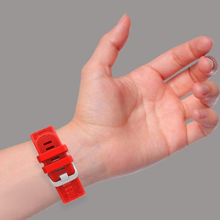 20mm Silicone Twill Watch Band, For Amazfit BIP