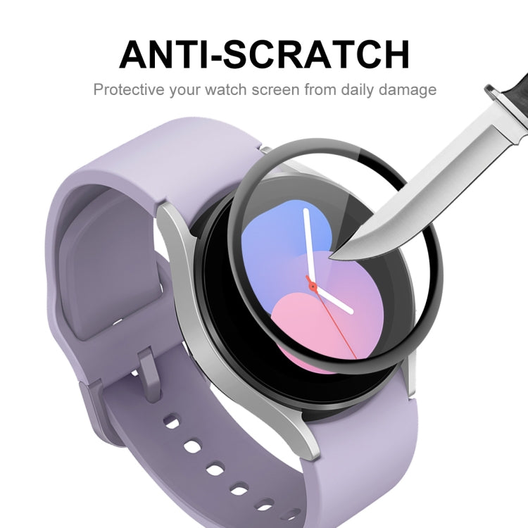 ENKAY full coverage screen protector film for Galaxy Watch, anti-scratch fit