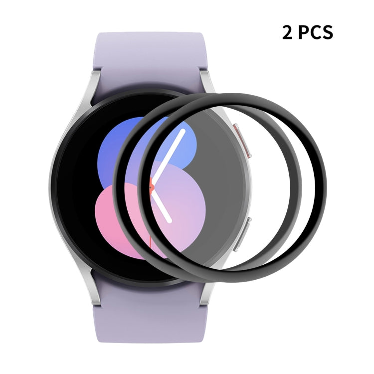 2-pack full coverage smartwatch screen protector film for round Galaxy Watch screen