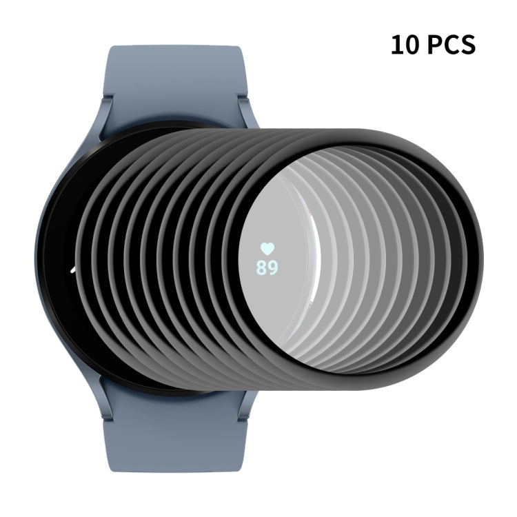 Galaxy Watch 5 screen protectors, 3D clear full-coverage film set of 10