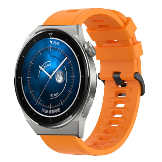 20mm Solid Color Soft Silicone Watch Band, For Huawei Watch GT3 Pro 43mm, For Huawei Watch GT3 42mm, For Huawei Watch GT2 42mm, For Huawei Watch 2, For Honor Watch ES, For Honor MagicWatch2 42mm