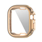 Electroplated soft TPU case with screen film, rose gold for Apple Watch 49mm