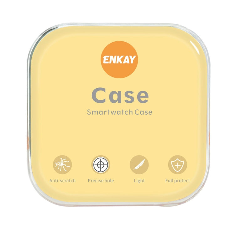 ENKAY smartwatch case retail box for Apple Watch 49mm, yellow packaging