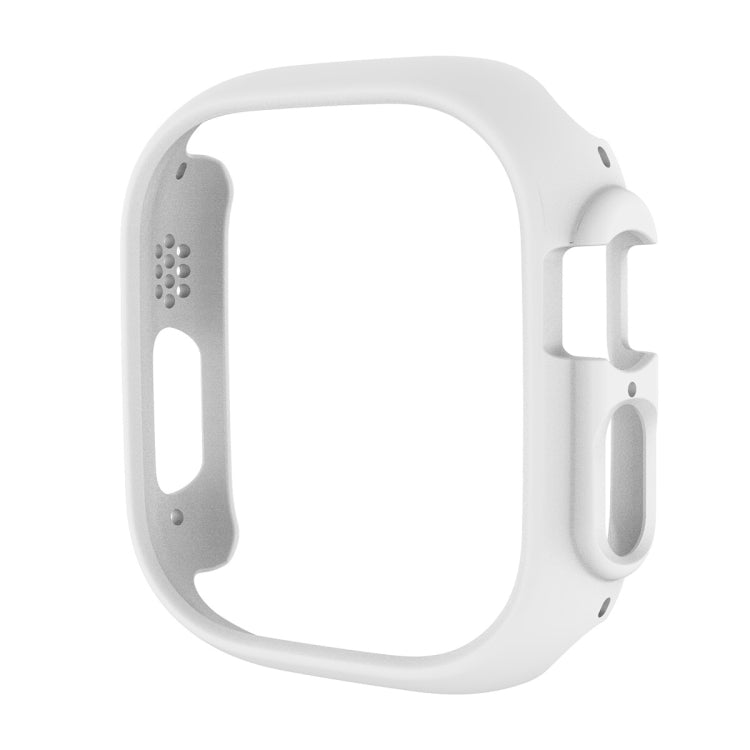 ENKAY smartwatch case in white with side openings and raised bezel