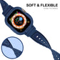 For Apple Watch Ultra 4 / 3 / 2 / 1 49mm JUNSUNMAY Integrated TPU Case Adjustable Elastic Watch Band