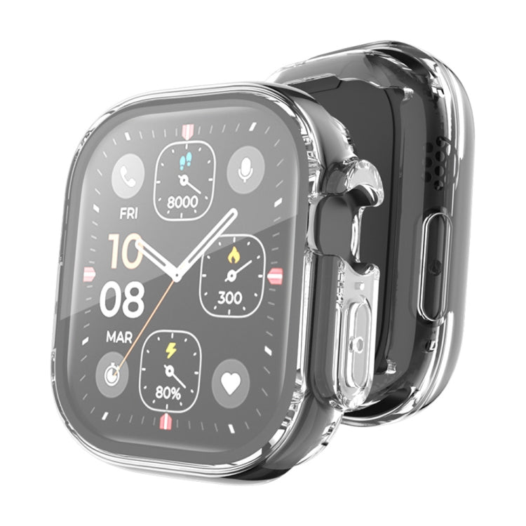 Transparent soft TPU full-coverage case with screen film for Apple Watch 49mm