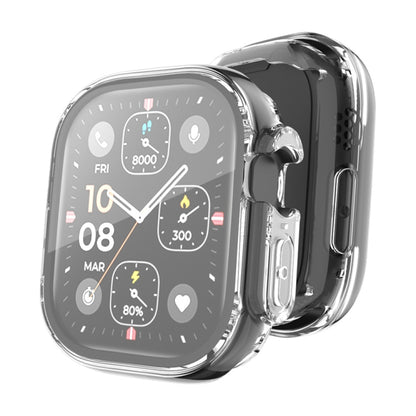 Transparent soft TPU full-coverage case with screen film for Apple Watch 49mm
