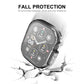 Transparent TPU rugged watch case with screen film, drop-protection style for Apple Watch