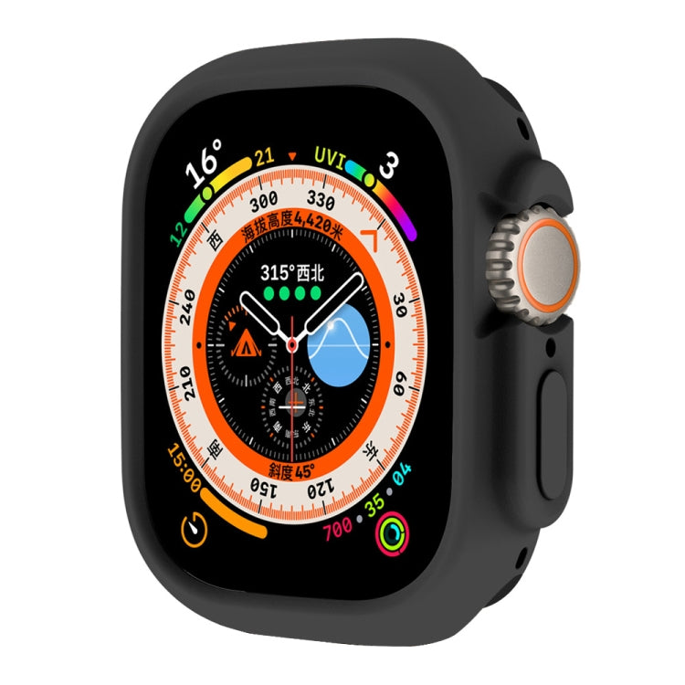 For Apple Watch Ultra 4 / 3 / 2 / 1 49mm ENKAY Solid Color Protective Soft TPU Frame Case