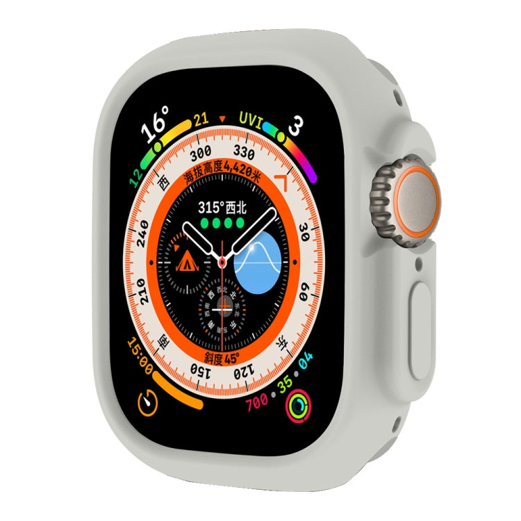 For Apple Watch Ultra 4 / 3 / 2 / 1 49mm ENKAY Solid Color Protective Soft TPU Frame Case