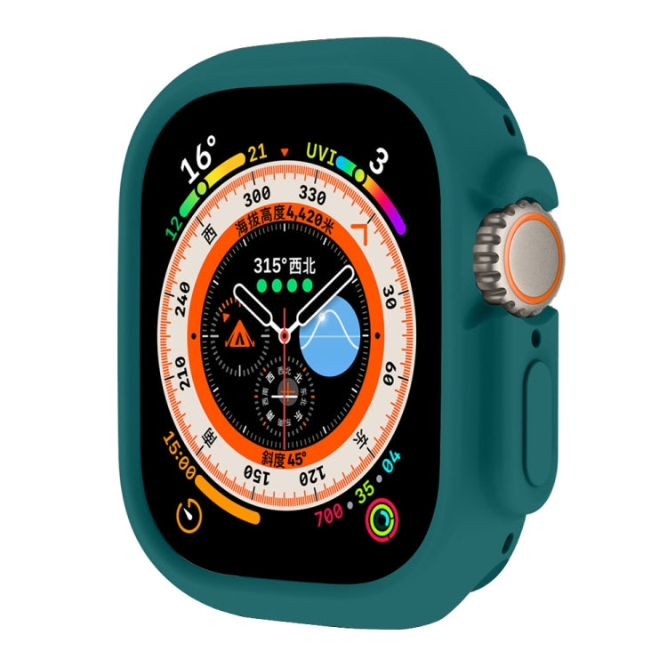 For Apple Watch Ultra 4 / 3 / 2 / 1 49mm ENKAY Solid Color Protective Soft TPU Frame Case