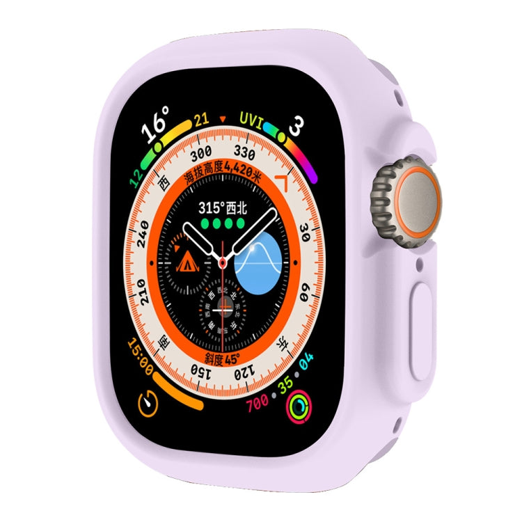 For Apple Watch Ultra 4 / 3 / 2 / 1 49mm ENKAY Solid Color Protective Soft TPU Frame Case