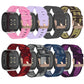 Assorted nylon weave watch bands with metal buckles in multiple colors
