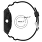 Integrated Fully Enclosed Silicone Watch Band, For Google Pixel Watch