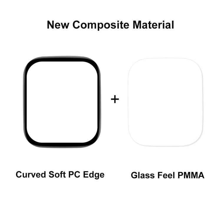 For Redmi Watch 3 ENKAY 3D Full Coverage Soft PC Edge + PMMA HD Screen Protector Film, 1 PCS, 2 PCS, 5 PCS, 10 PCS