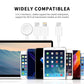 3-in-1 magnetic charging cable with Type-C plugs and round disc for Apple Watch