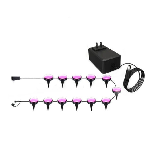 CP01 Outdoor WIFI Smart APP Control Garden Lamp Music Sync Outdoor Ground Lights, US Plug, EU Plug