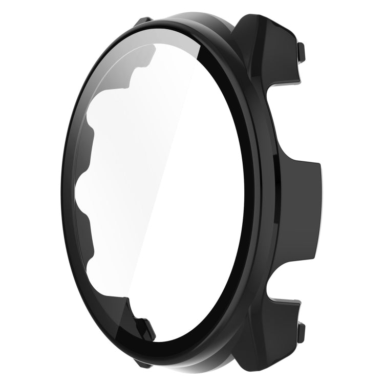 Black watch protective case with toughened screen film, side and bezel cutouts