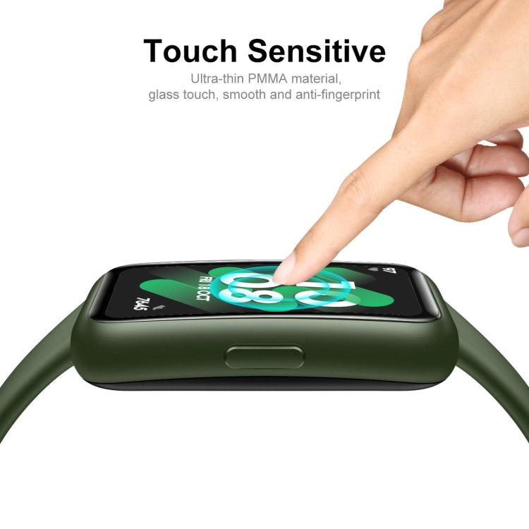 Huawei Band screen protector with smooth, touch-friendly PMMA surface