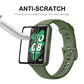 Huawei Band screen protector film with anti-scratch protection on smartwatch