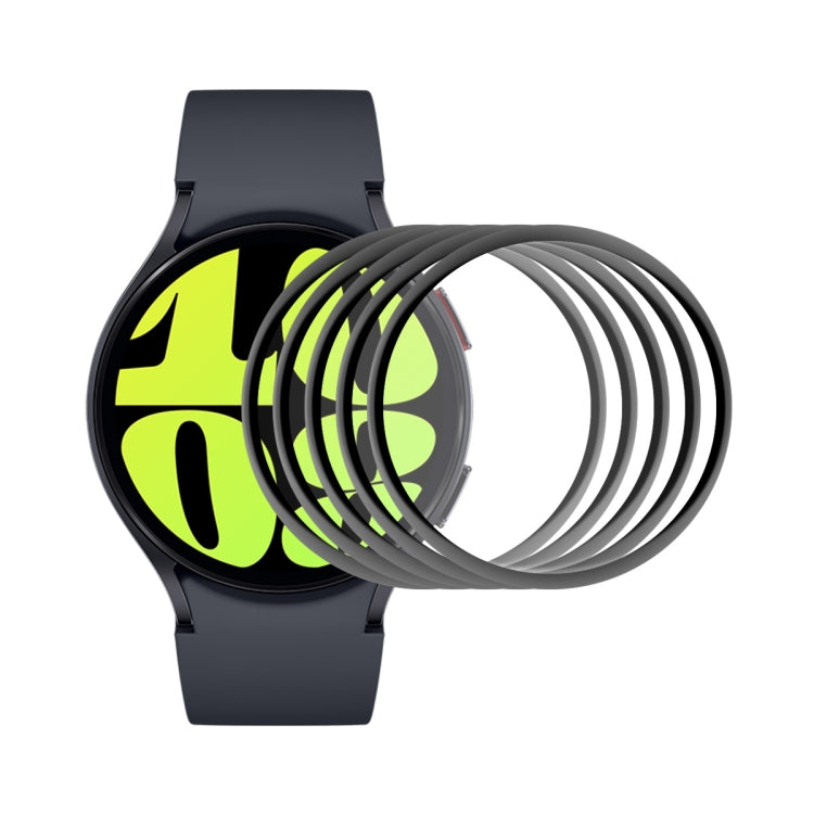 3D screen protector film set for dark smartwatch, curved edge, layered clear protectors