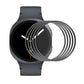 3D screen protector set for dark smartwatch display, curved edge film stack