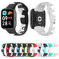 Stitching Two Color Silicone Watch Band, For Redmi Watch 3 Active