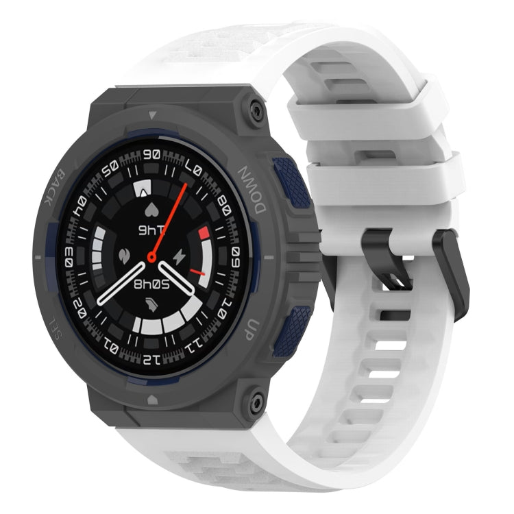 Solid Color Silicone Watch Band, For Amazfit Active Edge A2212