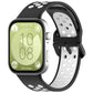 Two Color Silicone Sports Watch Band, For Huawei Watch Fit 3