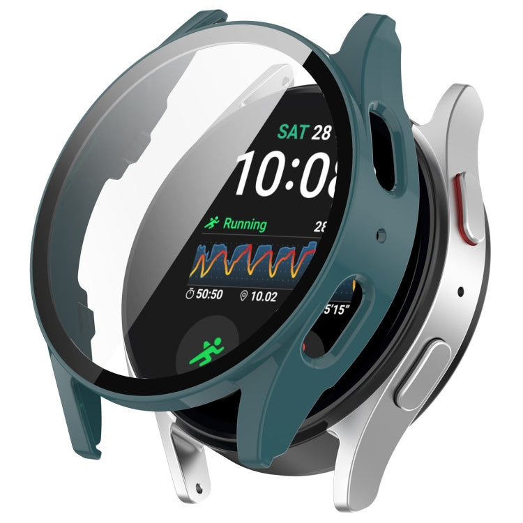 Galaxy Watch protective case in pine green with integrated screen protector