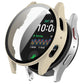 Galaxy Watch protective case in ivory with integrated screen protector
