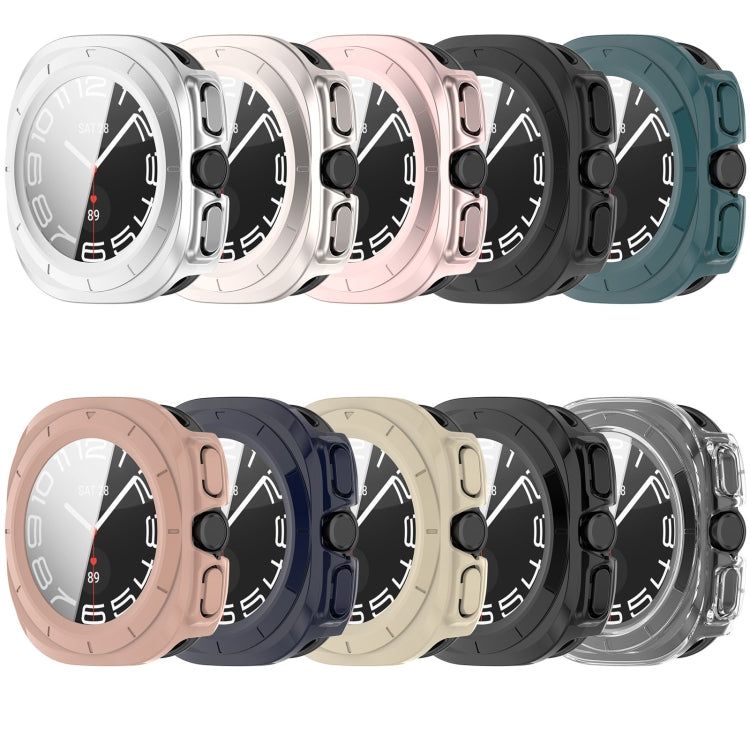 Waterproof watch cases in assorted colors, including clear, silver, pink, black, and teal
