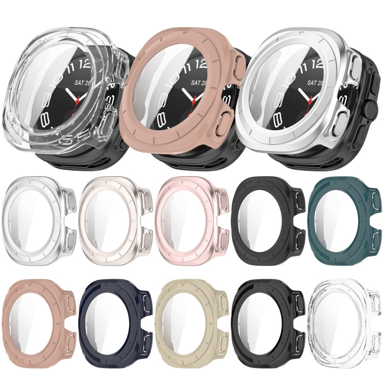 Waterproof watch cases with integrated screen protectors in assorted colors