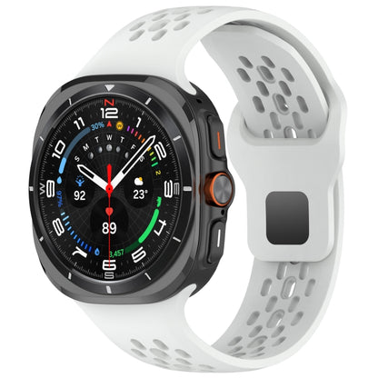 Reverse Buckle Silicone Breathable Watch Band, For Galaxy Watch Ultra2 2026 / 2025 / 1 2024