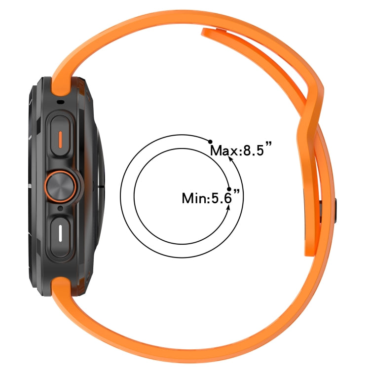 Reverse Buckle Silicone Breathable Watch Band, For Galaxy Watch Ultra2 2026 / 2025 / 1 2024