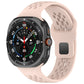 For Galaxy Watch Ultra2 2026 / 2025 / 1 2024 Holes Style Square Buckle Solid Color Silicone Watch Band