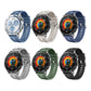 Push Connector 22mm Hybrid Nylon Silicone Watch Band, For Redmi Watch 5 Active / Watch 5 Lite