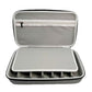 Portable Adjustable Multi-Compartment Hard Case Eyeglass Storage Bag