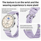 Press Button Quick Release Silver Buckle Solid Color Silicone Watch Band, For Huawei Watch GT 6 41mm