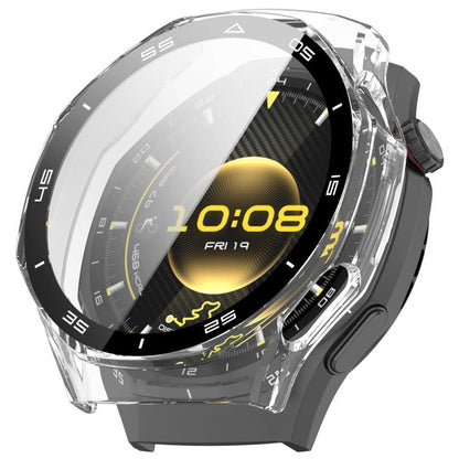 Tempered Glass Film Integrated PC Scale Watch Protective Cover, For Huawei Watch GT 6 Pro