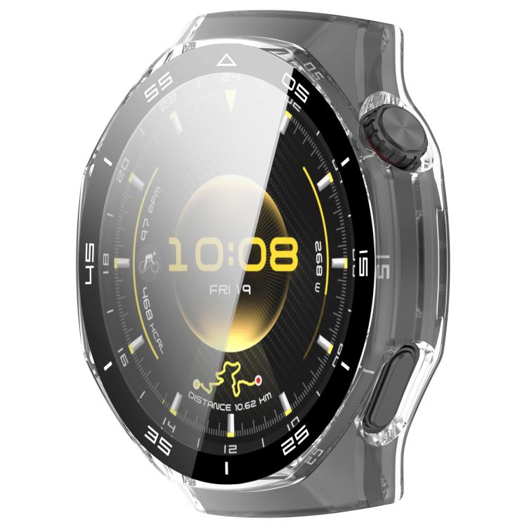 Tempered Glass Film Integrated PC Scale Watch Protective Cover, For Huawei Watch GT 6 Pro