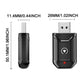 M30 For CarPlay / Android Auto Upgrade Compatible 2 in 1 AI Box Wireless Car Adapter, M30