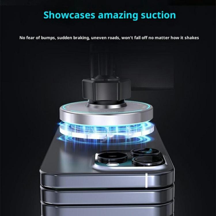 P3 15W Car Magnetic Wireless Charger Phone Mount Stand