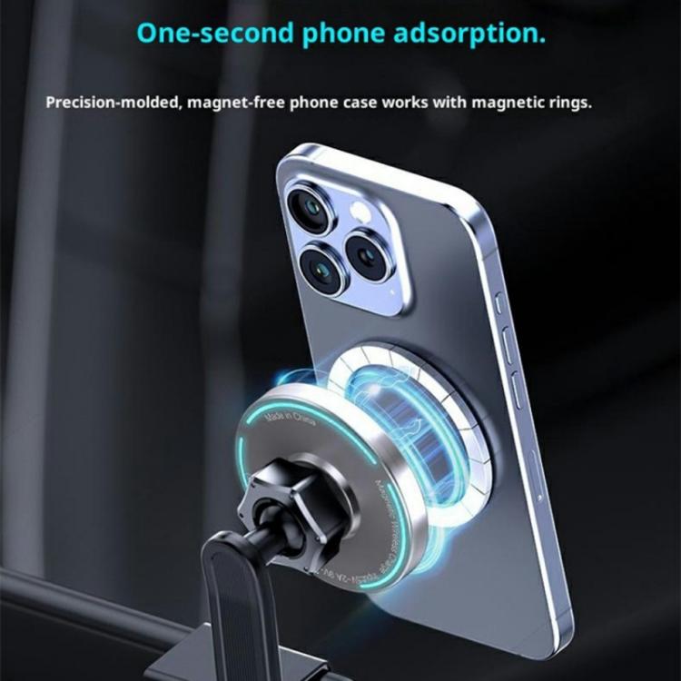 P3 15W Car Magnetic Wireless Charger Phone Mount Stand