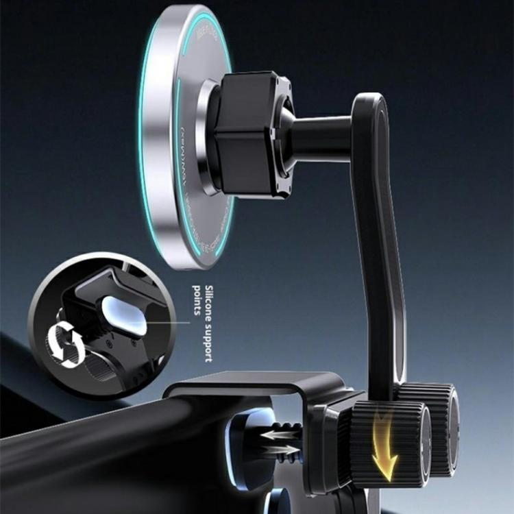 P3 15W Car Magnetic Wireless Charger Phone Mount Stand