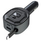GE10 PD 65W Fast Charging Adapter Voltage Display Car Charger with Retractable Cable, GE10