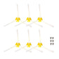 JUNSUNMAY 6pcs Sweeper Triangle Side Brush for iRobot Roomba 700 Series, Triangle Side Brush