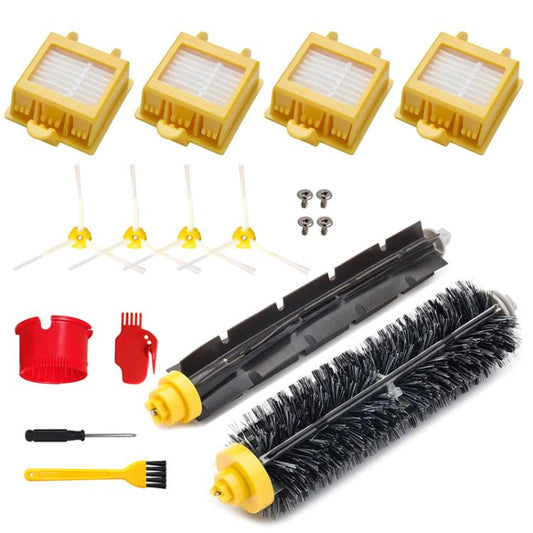 JUNSUNMAY 14pcs/Set Sweeper Replacement Parts Kit for iRobot Roomba 700 Series, 14pcs/Set Replacement Parts Kit