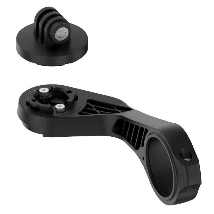 Two Section Mountain Bike Stopwatch Mount Holder Extension Support Frame, For Garmin Edge Series